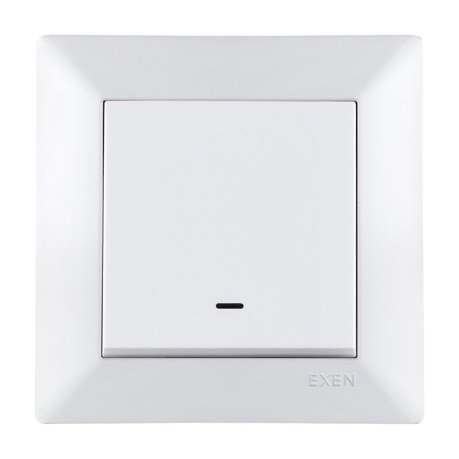 Exen Odak Beyaz Isikli Anahtar Komple Takim