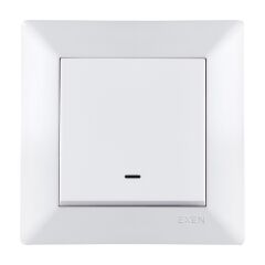 Exen Odak Beyaz Isikli Anahtar Komple Takim