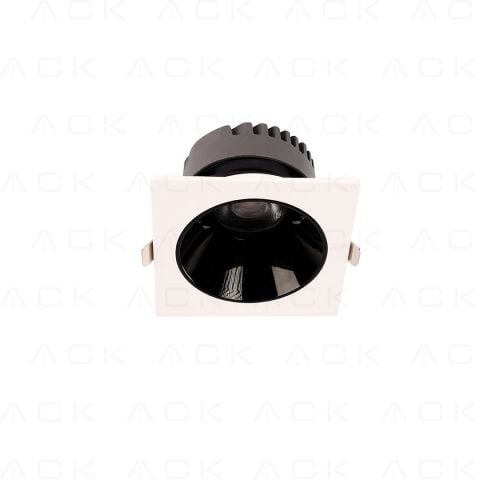 ACK 10W Sıva Altı Kare Downlıght Beyaz 3000K AD10-01500