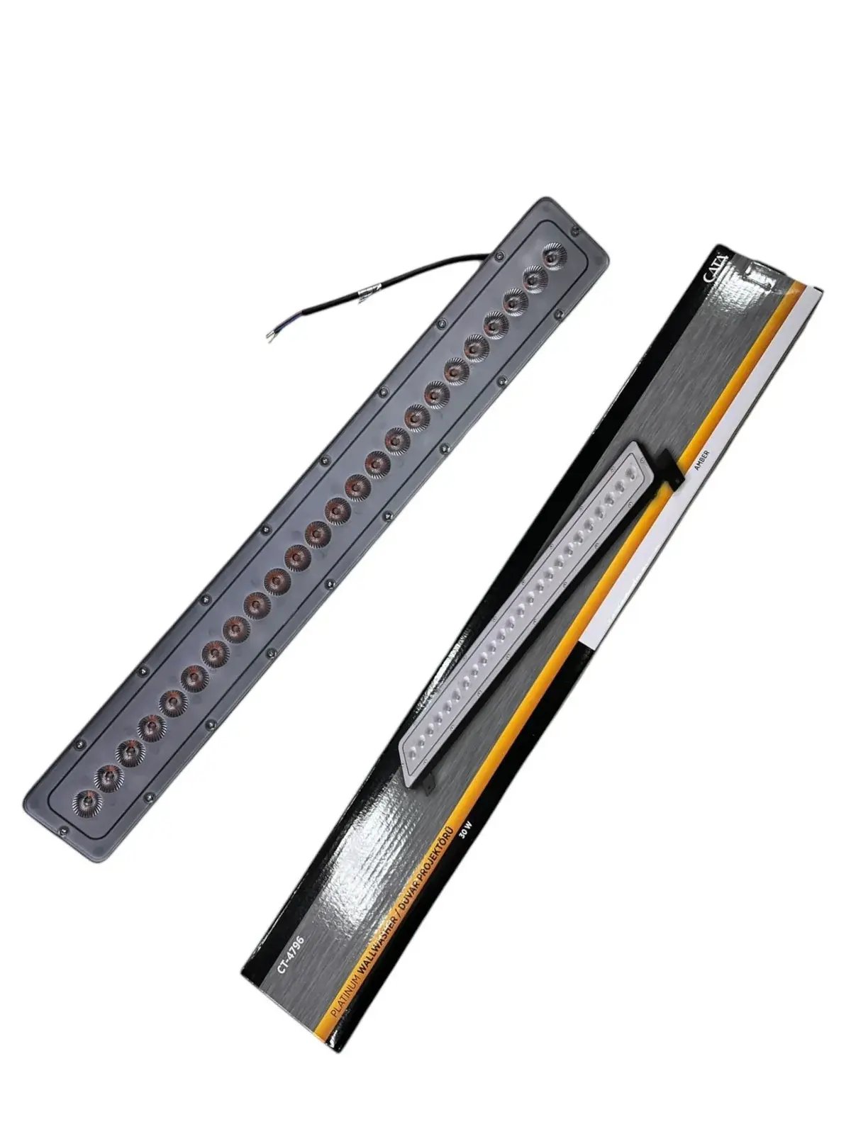Cata 30 Watt Platinum Wallwasher 60 cm Amber Renk CT-4796A