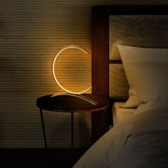 Aydinlatmadunyam Masa Lambasi Gold Moon-13331