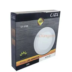 25w Panel Led Armatür ct-5188 Günışığı Renk Cata