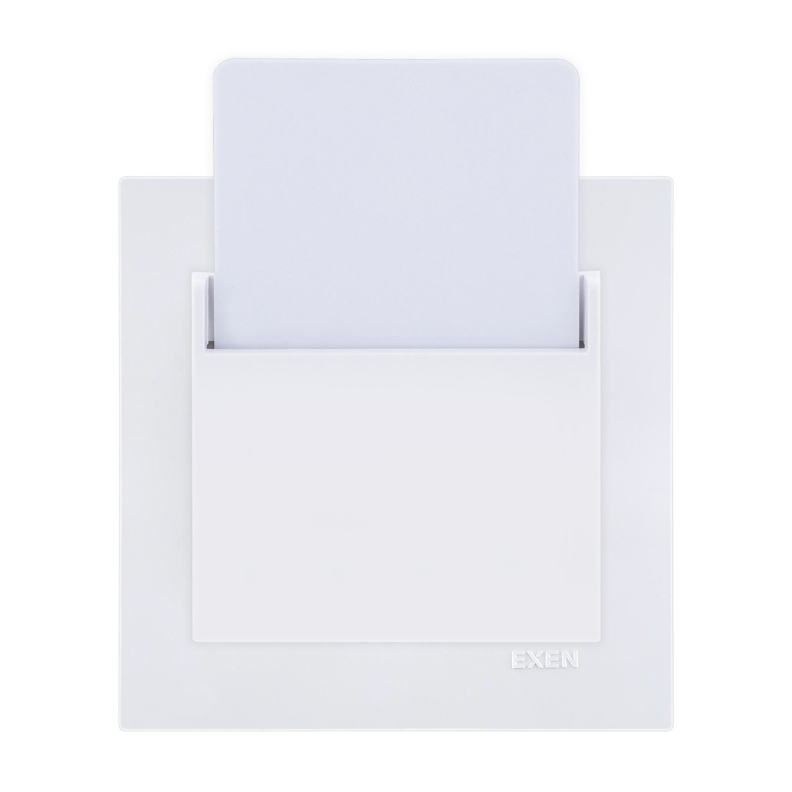 Exen Karell Beyaz Energy Saver Mikro Switch Gecikmesiz + Isikli Komple Takim