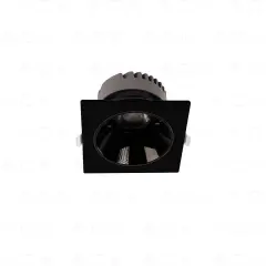 ACK 10W Sıva Altı Kare Downlıght Siyah 3000K AD10-01501