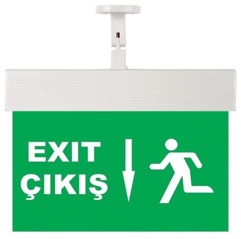 Mutlusan Cexa 8 26  Exıt Acil Aydınlatma Armatürü - 102 038 000826