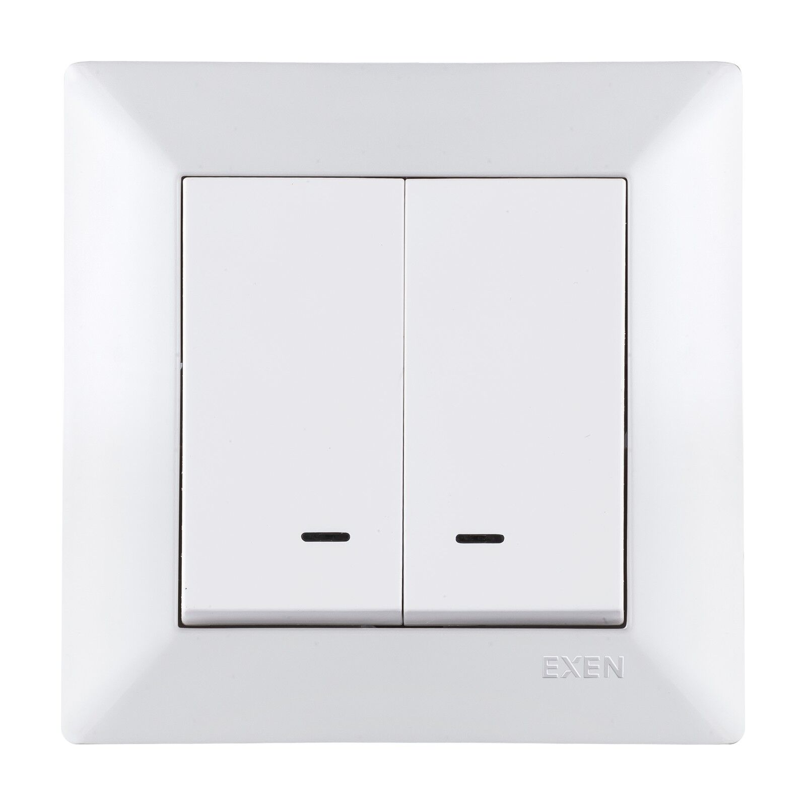 Exen Odak Beyaz Isikli Komütatör Komple Takim