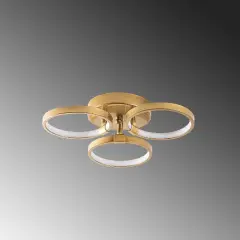 Aydinlatmadunyam Plafonyer Gold Halka-13311