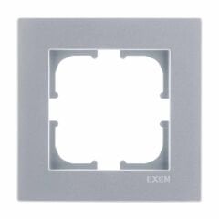 Exen Karell Gümüs Tekli Çerçeve