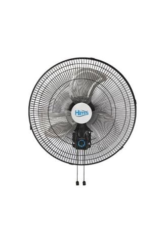 Hims HEF-DZ500 130W 50 cm Siyah 3 Kanat Zincirli Sanayi Tipi Duvar Vantilatörü