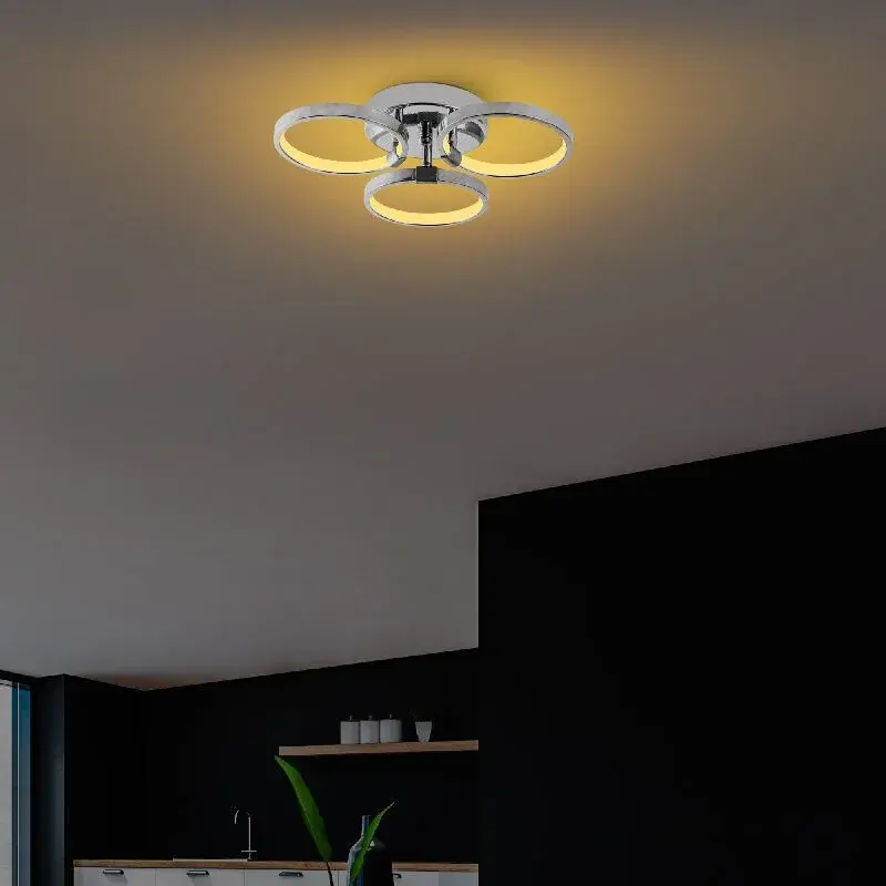 Aydinlatmadunyam Plafonyer Chrome Halka-13312