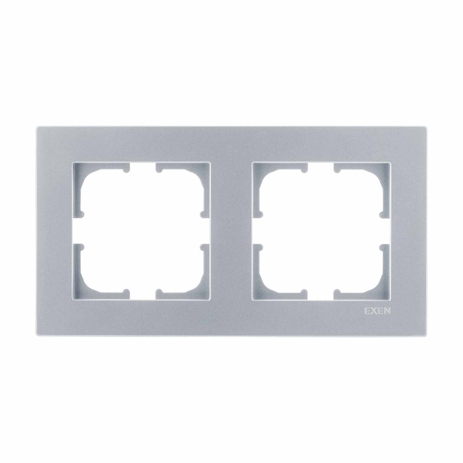 Exen Karell Gümüs Ikili Çerçeve