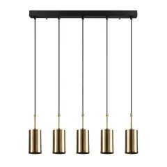Aydinlatmadunyam Sarkit GoldBlack Silindirkem-6386