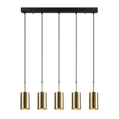 Aydinlatmadunyam Sarkit GoldBlack Silindirkem-6386