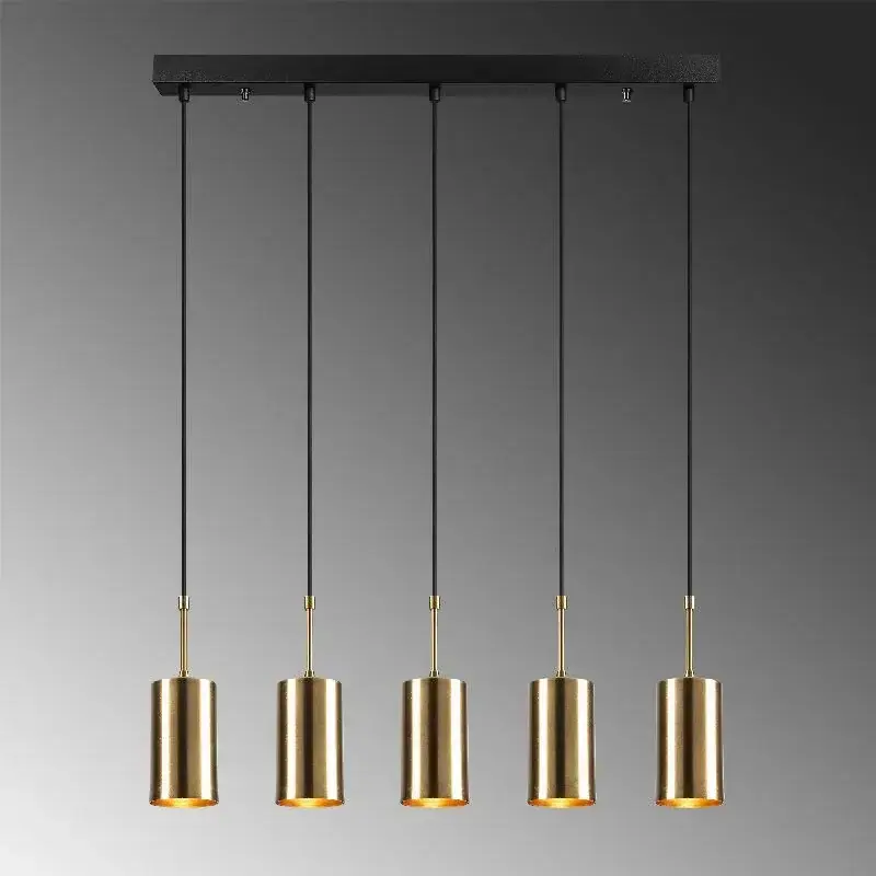 Aydinlatmadunyam Sarkit GoldBlack Silindirkem-6386