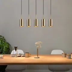 Aydinlatmadunyam Sarkit GoldBlack Silindirkem-6386