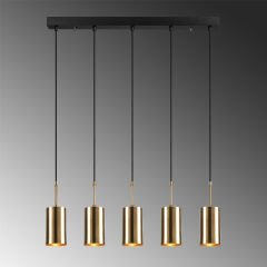 Aydinlatmadunyam Sarkit GoldBlack Silindirkem-6386