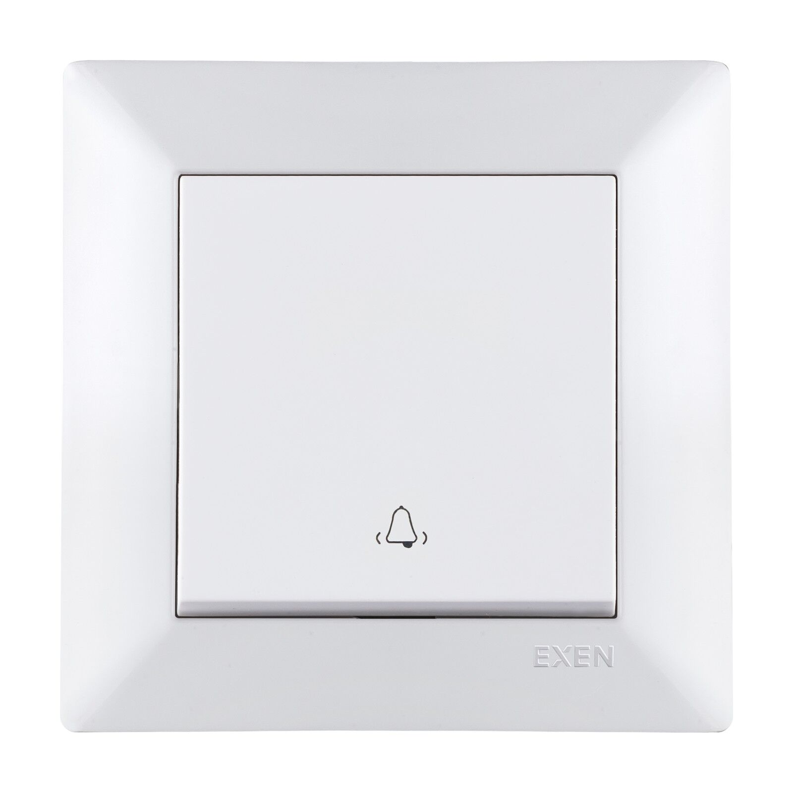 Exen Odak Beyaz Kapi Zil Anahtari Komple Takim