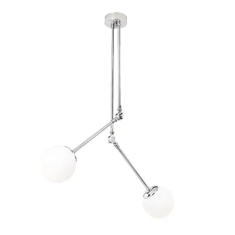 Aydinlatmadunyam Avize ChromeWhite Cambaz-3451