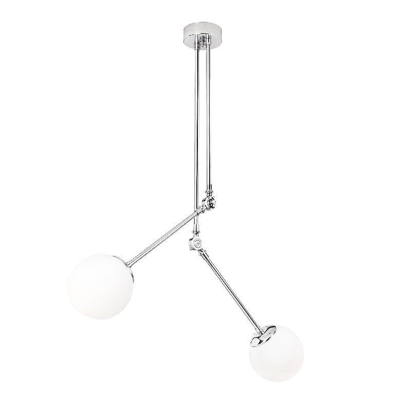 Aydinlatmadunyam Avize ChromeWhite Cambaz-3451