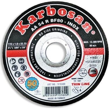 Karbosan Nk Metal Kesme 115 X 3.0 X 22 Mm