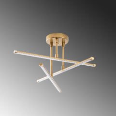 Aydinlatmadunyam Plafonyer Gold Ledflower-13650