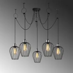 Aydinlatmadunyam Sarkit Black Armut-6691