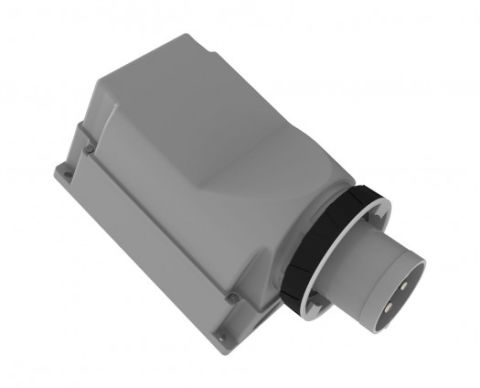 Bemis  4/160A. 90° Eğik Duvar Fişi IP67 BC1-8504-7236