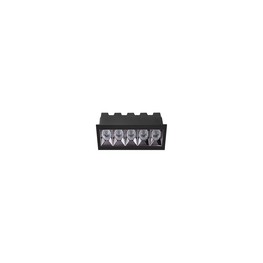 Goya Gy 5108 Siyah Kasa 10W 3000K Pgd Led Downlıght