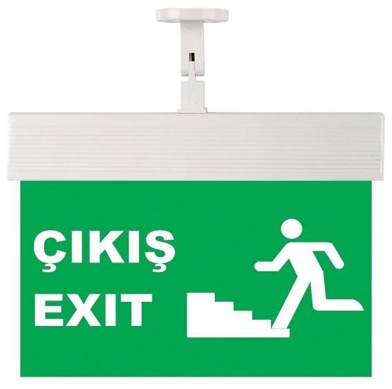 Mutlusan Cexa 8 34  Exıt Acil Aydınlatma Armatürü - 102 038 000834