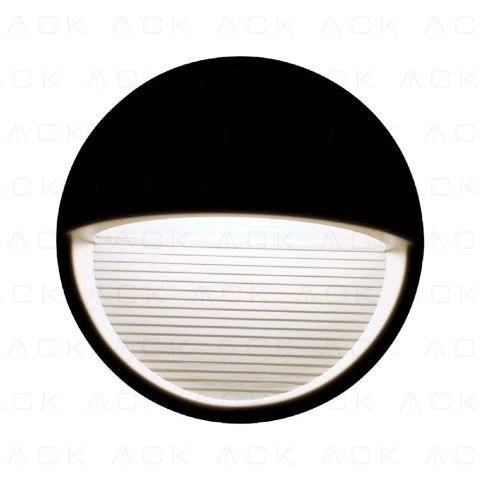 Ack 3W Siyah 3000K Led Duvar Apligi