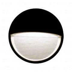 Ack 3W Siyah 3000K Led Duvar Apligi