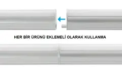 Cata 10 Watt Ledli Bant Armatür CT-2467 Beyaz Işık