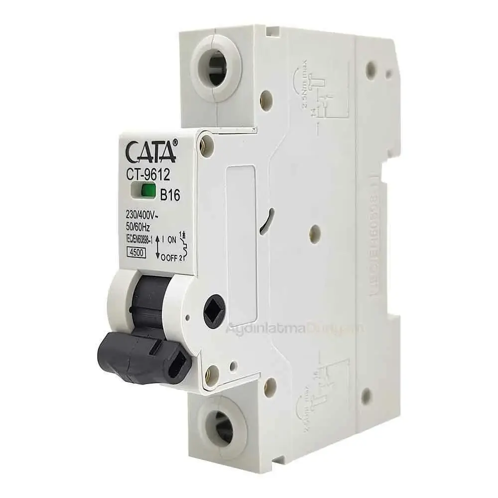 Cata 1X16 Amper W Otomat Monofaze Sigorta Ct-9612