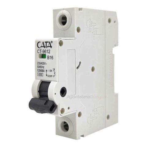 Cata 1X16 Amper W Otomat Monofaze Sigorta Ct-9612