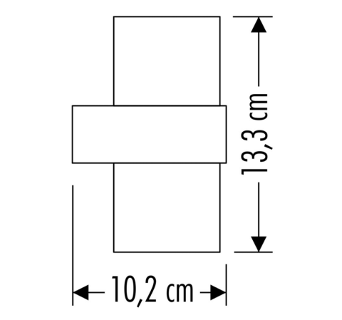 Cata 10W Bora Bahçe Armatürü CT-7047 Günışığı