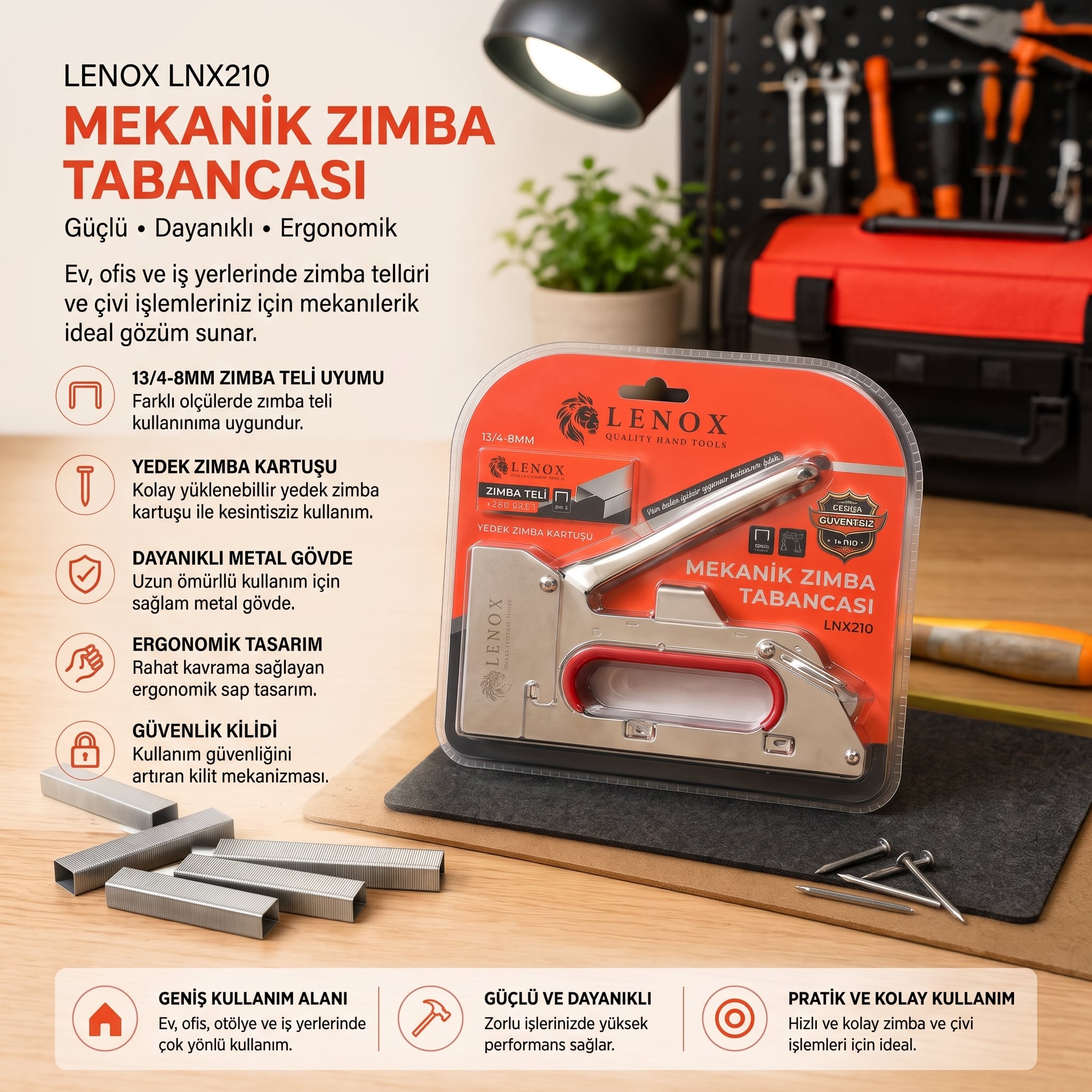 Lenox Zimba Tabanca 1. Kalite