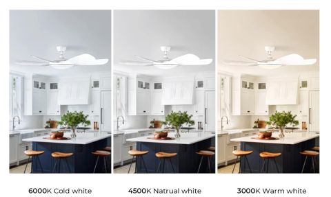 Cata Ct-1157 Fırtına Fan 122W Dimmerli Beyaz