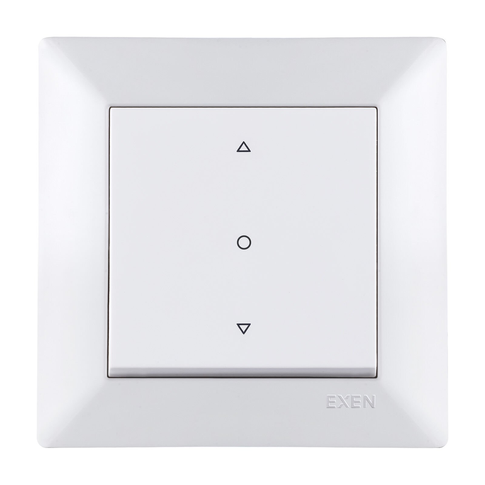 Exen Odak Beyaz Tek Tuslu Jaluzi Komple Takim