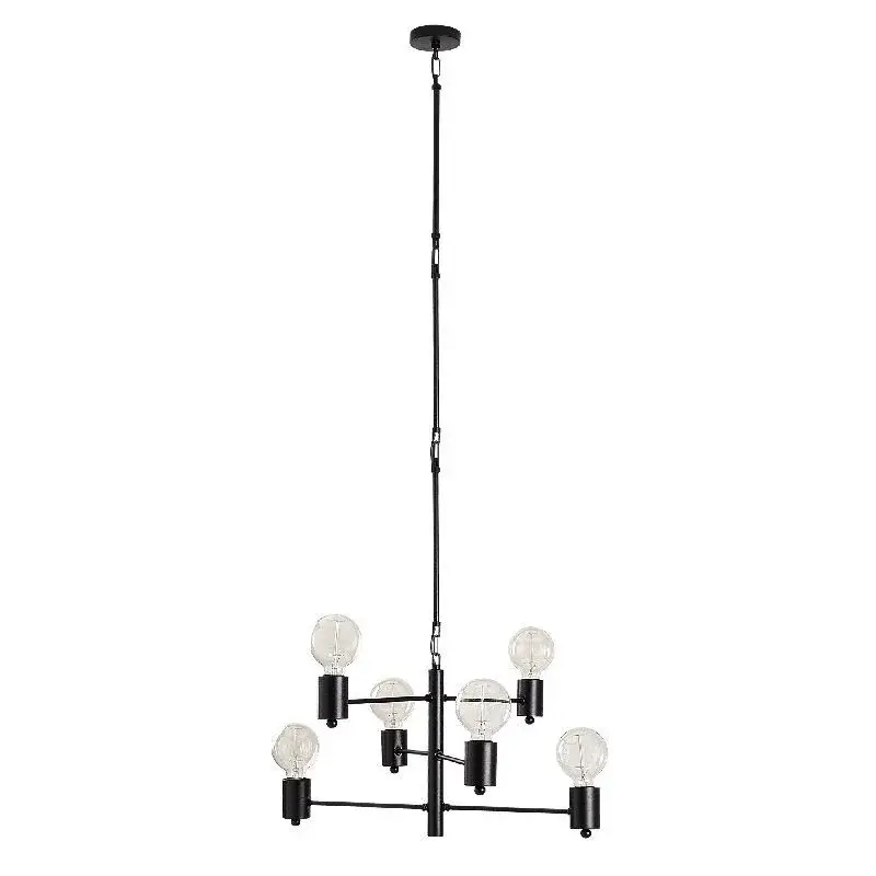Aydinlatmadunyam Avize Black Hexa-6936