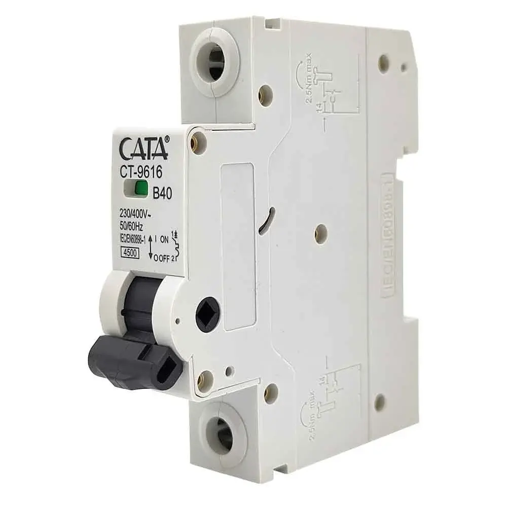 Cata 1X40 Amper W Otomat Monofaze Sigorta Ct-9616