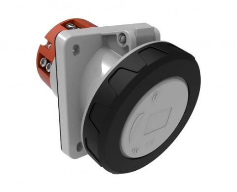 Bemis  5/160A. 45° Eğik Makine Priz IP67 BC1-8505-7420