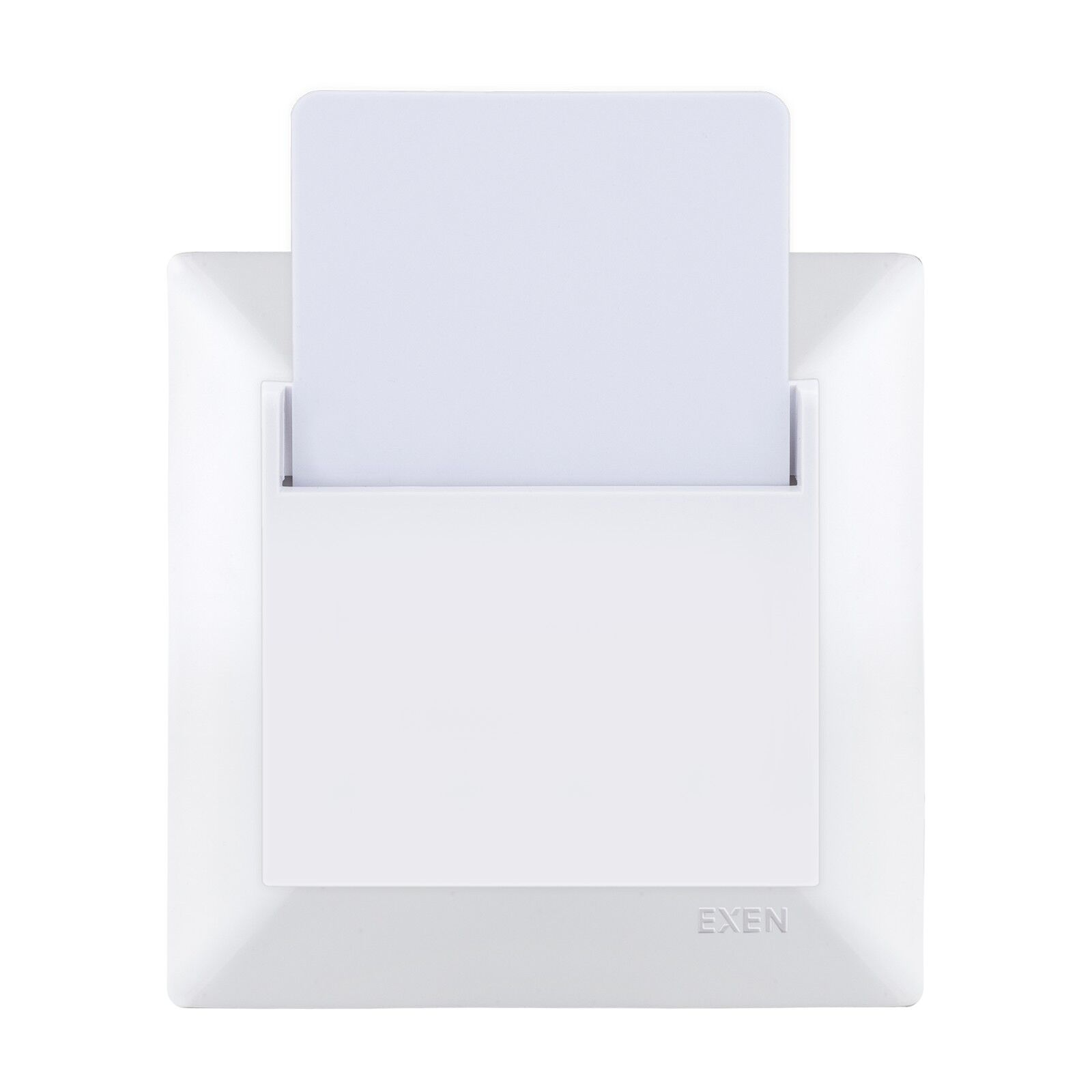 Exen Odak Beyaz Energy Saver Mikro Switch Gecikmeli + Isikli Komple Takim