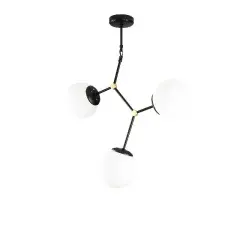 Aydinlatmadunyam Avize BlackWhite Damar-6316