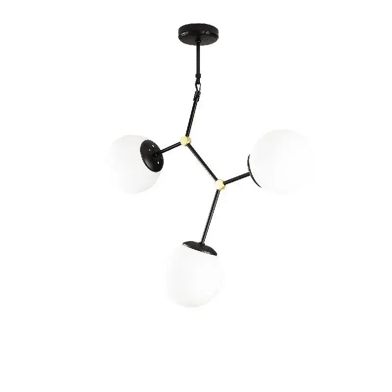 Aydinlatmadunyam Avize BlackWhite Damar-6316