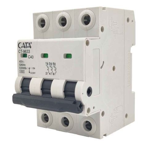 Cata 3X40 Amper K Otomat Trifaze Sigorta Ct-9633