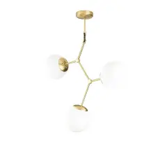 Aydinlatmadunyam Avize YellowWhite Damar-6317