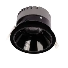 ACK 18W Sıva Altı Yuvarlak Downlıght Siyah 4000K AD10-02111