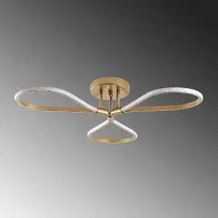 Aydinlatmadunyam Plafonyer Gold Damla-13542