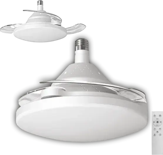 Cata Ct-1156 Dolunay Fan Led Ampul  Hayalet Pervaneli Beyaz