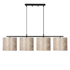 Aydinlatmadunyam Avize BlackCream Valiz-4706
